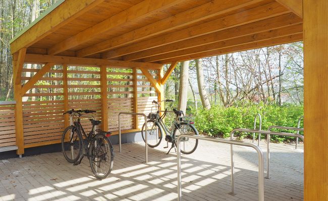 Image - Fahrradabstellanlage für das Haus Ohrbeck in Georgsmarienhütte