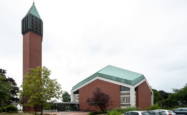 Image - Außengestaltung Kolumbarium St. Josef in Belm